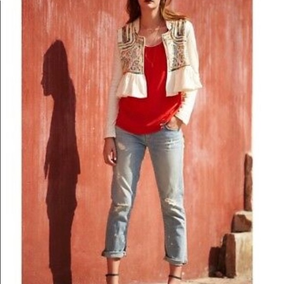 Anthropologie Maeve 100% Silk Colorblock Tank Top - Picture 5 of 7